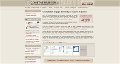 Desktop Screenshot of constat-huissier.net